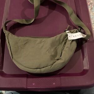 Olive Green Crossbody Bag